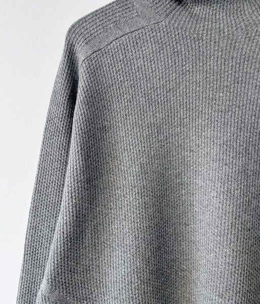 DESCENDANT/SCUBA KNIT HOODY (GRAY)