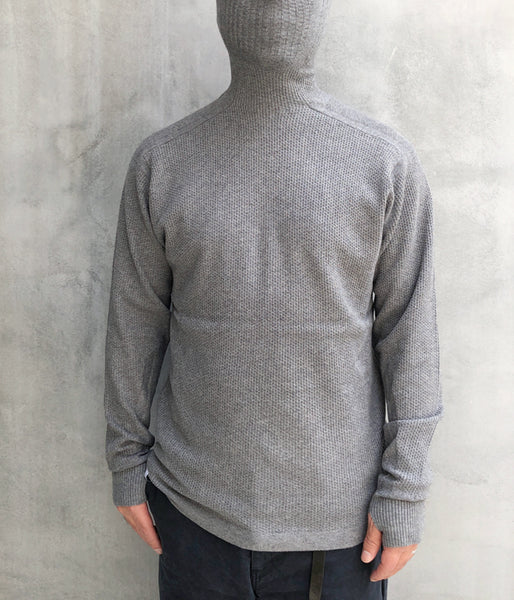 DESCENDANT/SCUBA KNIT HOODY (GRAY)