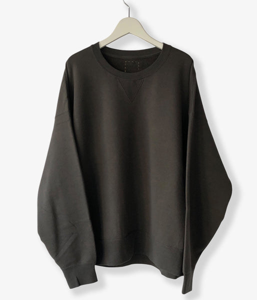 visvim/JUMBO SB SWEAT L/S (BLACK)