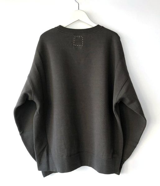 visvim/JUMBO SB SWEAT L/S (BLACK)