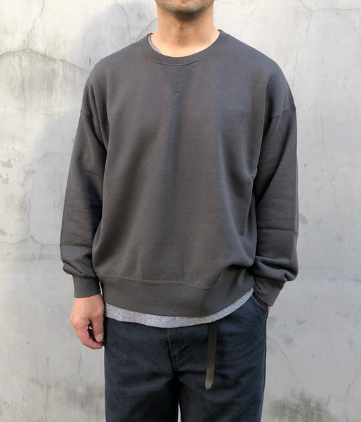 visvim/JUMBO SB SWEAT L/S (BLACK)