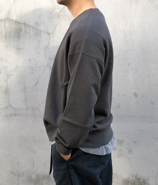 visvim/JUMBO SB SWEAT L/S (BLACK)