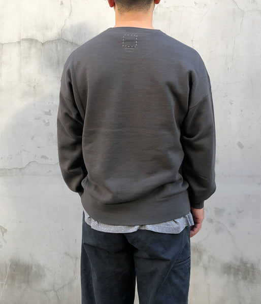 visvim/JUMBO SB SWEAT L/S (BLACK)