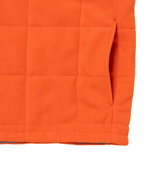 LQQK Studio/QUILTED BUTTON DOWN (ORANGE)