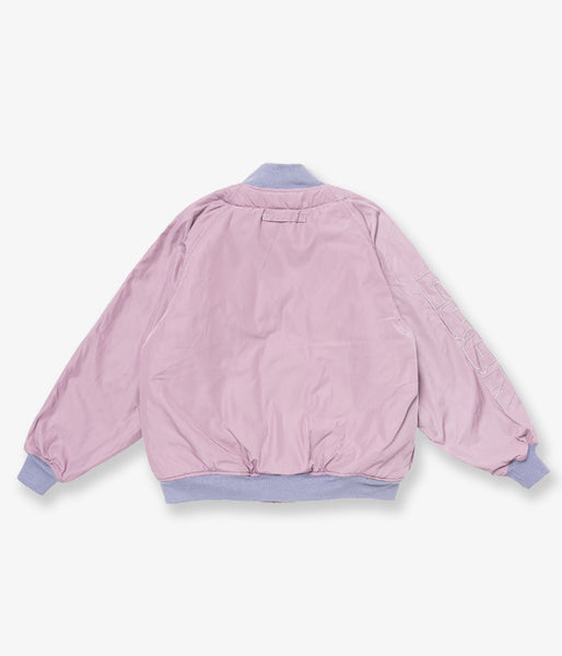 LQQK Studio/LINER JACKET (PINK GREY)