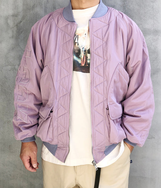 LQQK Studio/LINER JACKET (PINK GREY)