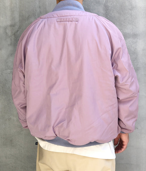 LQQK Studio/LINER JACKET (PINK GREY)