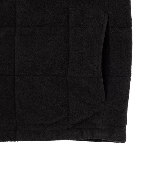 LQQK Studio/QUILTED BUTTON DOWN (BLACK)