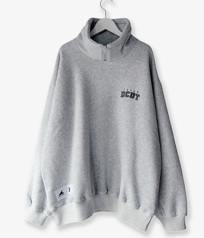 DESCENDANT/BURY ZIP FLEECE (GRAY)