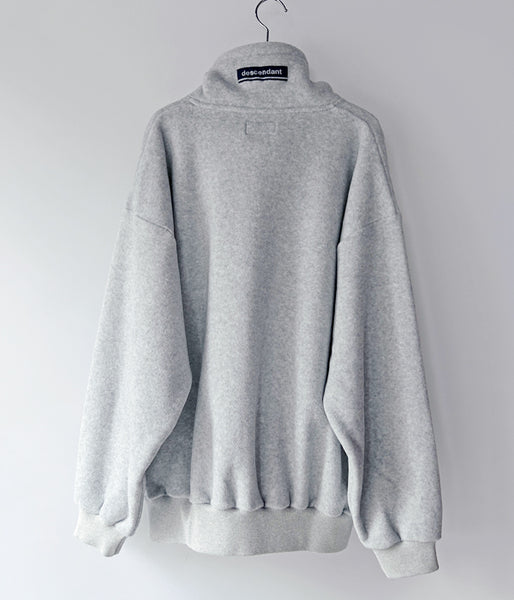 DESCENDANT/BURY ZIP FLEECE (GRAY)