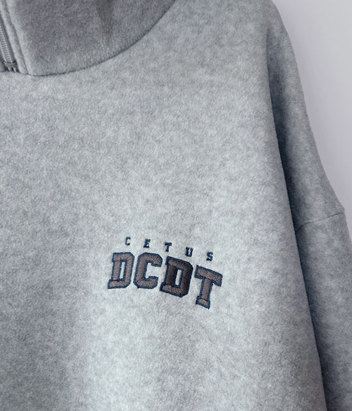 DESCENDANT/BURY ZIP FLEECE (GRAY)