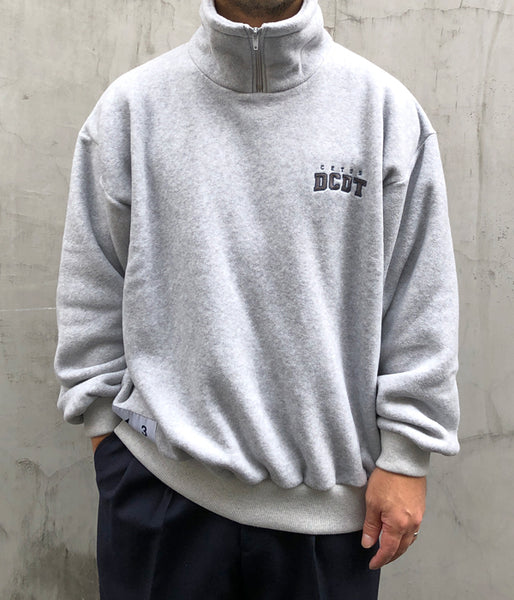 DESCENDANT/BURY ZIP FLEECE (GRAY)