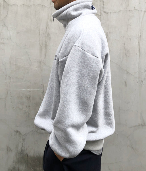 DESCENDANT/BURY ZIP FLEECE (GRAY)