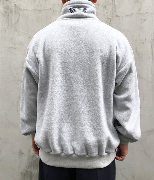 DESCENDANT/BURY ZIP FLEECE (GRAY)