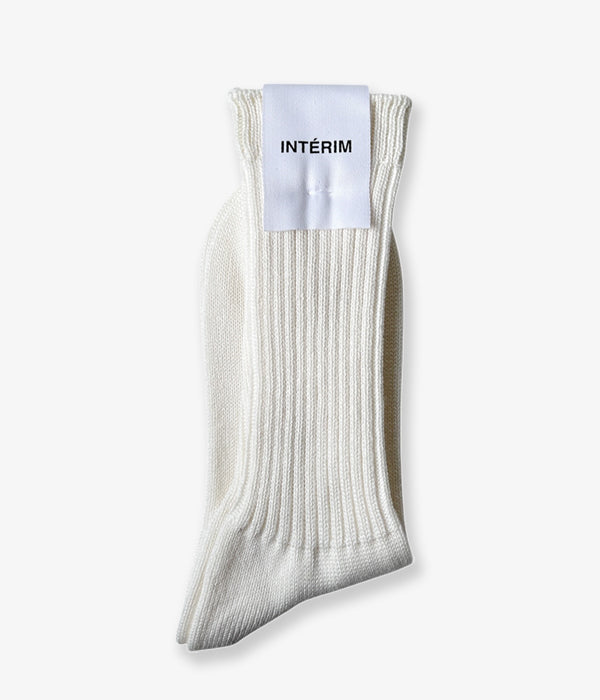 INTERIM/CASHMERE ORGANIC COTTON SOCKS