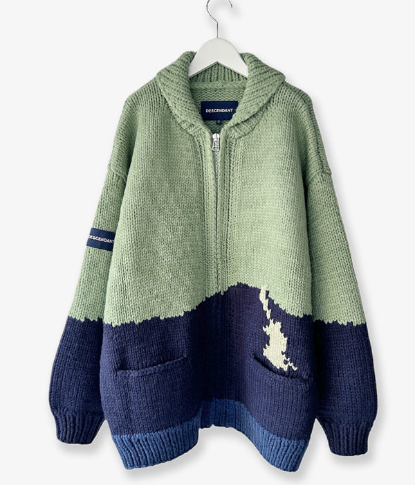 DESCENDANT/MAIN NOT CABLE KNIT (GREEN)