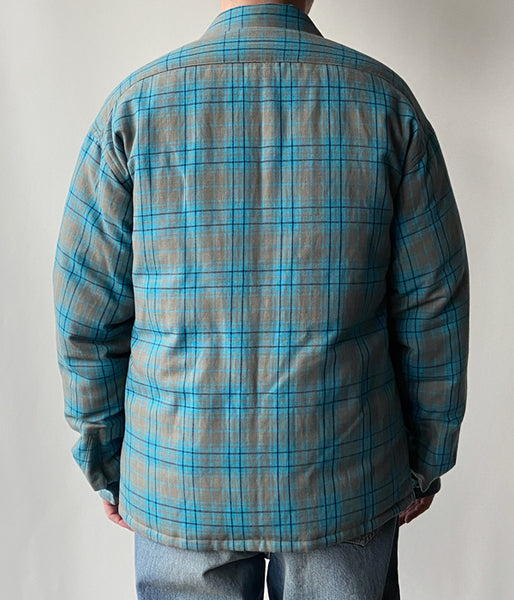 visvim/KEESEY CHECK DOWN JKT (BLUE)