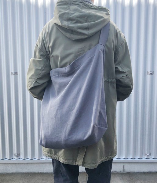 ERA./HOMMA HERRINGBONE BIG SHOULDER BAG (GRAY)