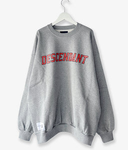 DESCENDANT/DIRT CREW NECK (GRAY)