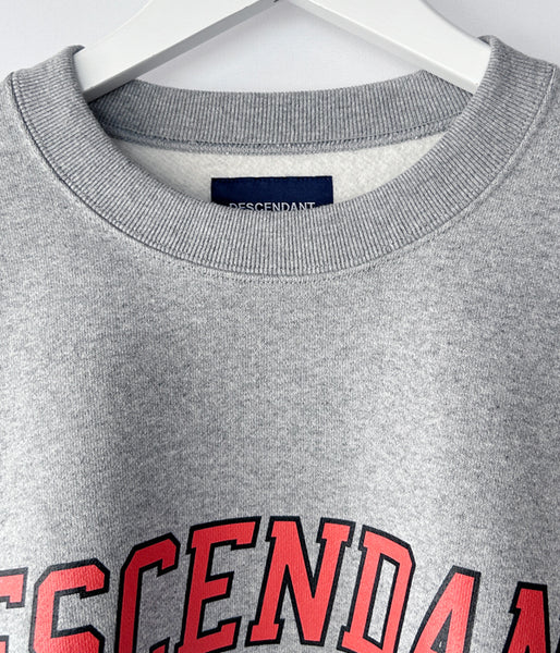 DESCENDANT/DIRT CREW NECK (GRAY)