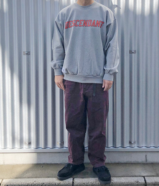 DESCENDANT/DIRT CREW NECK (GRAY)