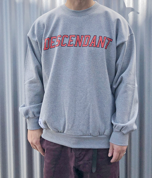 DESCENDANT/DIRT CREW NECK (GRAY)