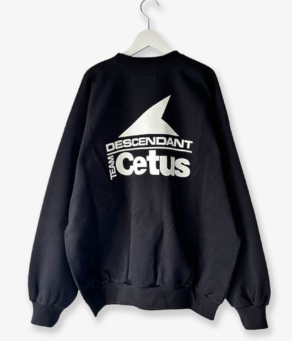 DESCENDANT/STERN CREW NECK (BLACK)