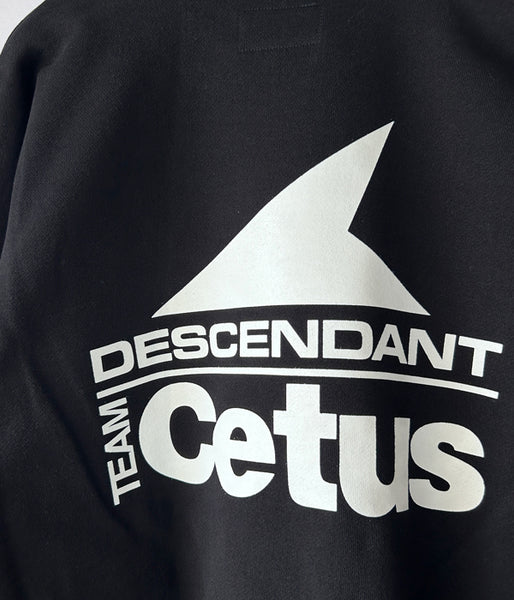 DESCENDANT/STERN CREW NECK (BLACK)