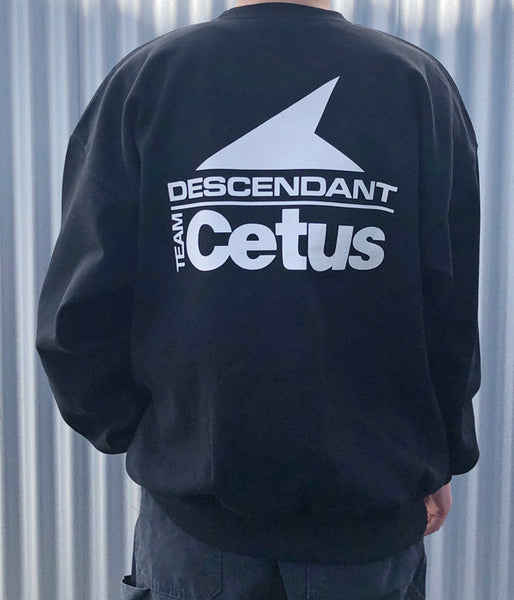 DESCENDANT/STERN CREW NECK (BLACK)