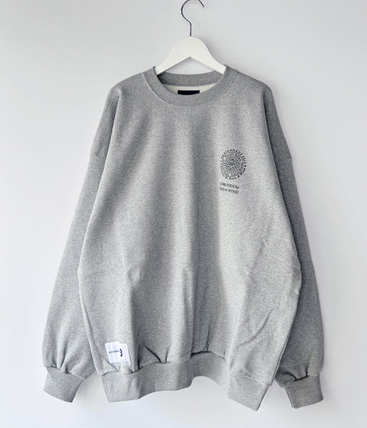 DESCENDANT/STERN CREW NECK (GRAY)