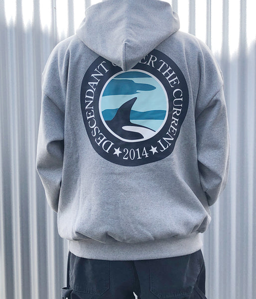 DESCENDANT/ORCA HOODY (GRAY)