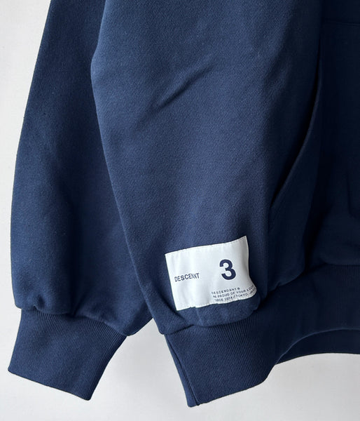 DESCENDANT/ORCA HOODY (NAVY)