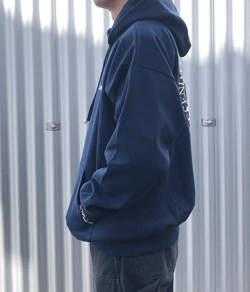 DESCENDANT/ORCA HOODY (NAVY)