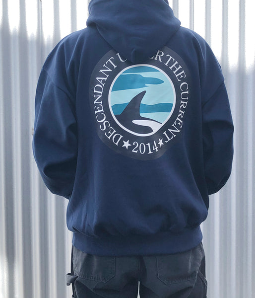 DESCENDANT/ORCA HOODY (NAVY)