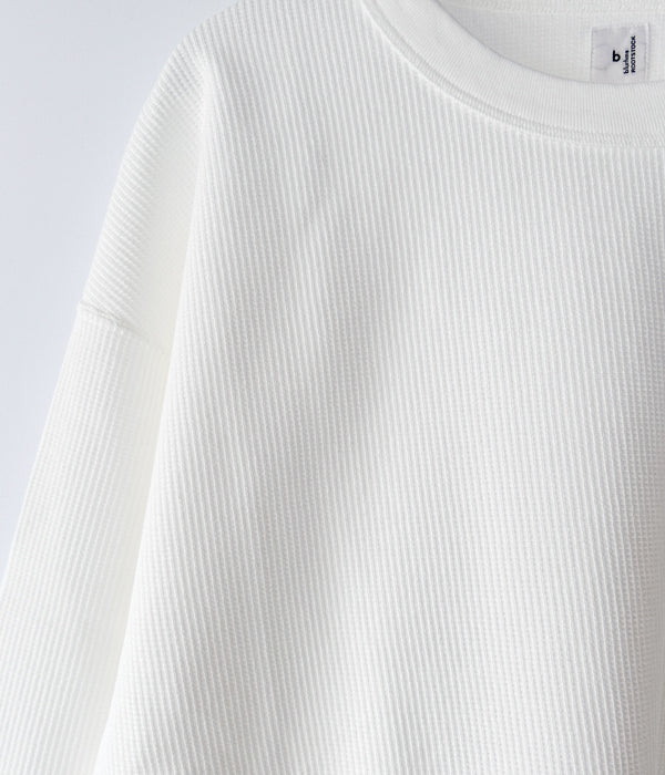 blurhms ROOTSTOCK/ROUGH&SMOOTH THERMAL BASEBALL TEE (OFF)