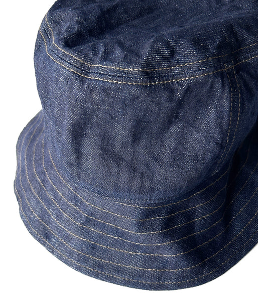 MHL./CANTON LIGHT DENIM HAT (INDIGO)