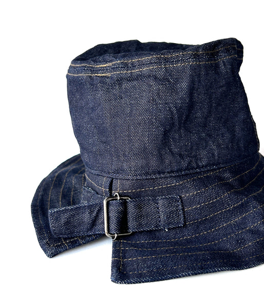 MHL./CANTON LIGHT DENIM HAT (INDIGO)