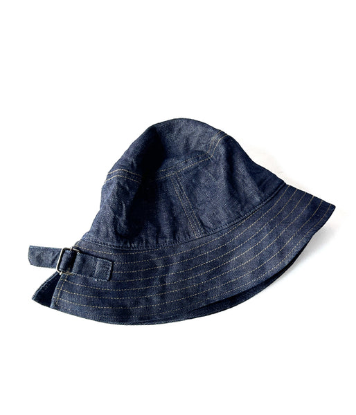 MHL./CANTON LIGHT DENIM HAT (INDIGO)