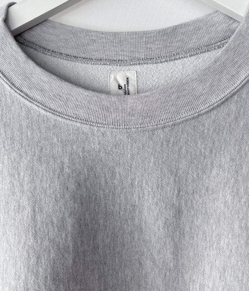 blurhms ROOTSTOCK/THIN-SWEAT CREW-NECK P/O (HEATHER WHITE)