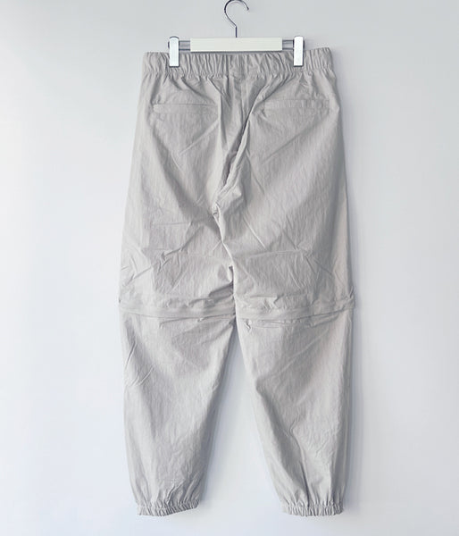 HIGH! STANDARD/BEIMAR × HSD CONVERTIBLE TRACK PANTS (CREAM)