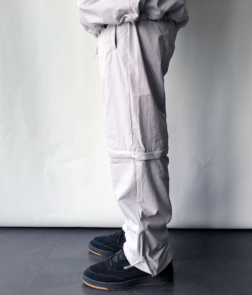 HIGH! STANDARD/BEIMAR × HSD CONVERTIBLE TRACK PANTS (CREAM)