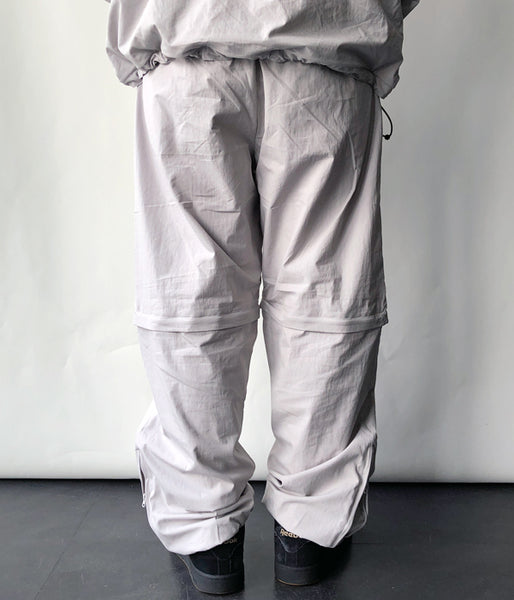 HIGH! STANDARD/BEIMAR × HSD CONVERTIBLE TRACK PANTS (CREAM)