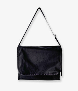 MHL./WASHED COTTON DRILL SHOULDER BAG