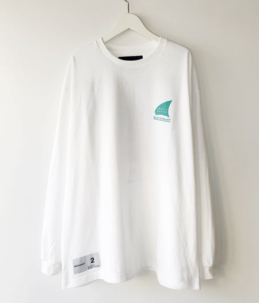 DESCENDANT/Fit out LS (WHITE)