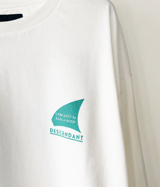 DESCENDANT/Fit out LS (WHITE)