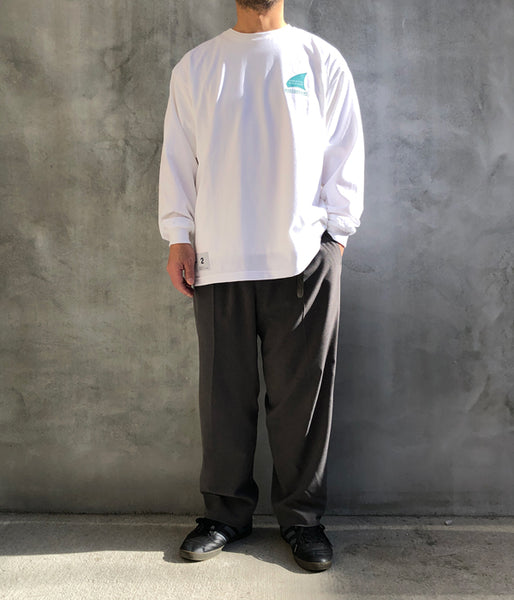 DESCENDANT/Fit out LS (WHITE)