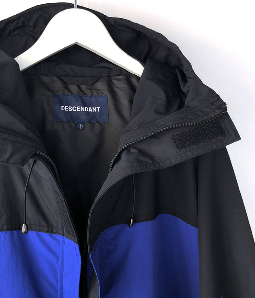 DESCENDANT/AC NYLON JACKET (BLACK)