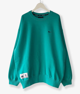 DESCENDANT/PE CREW NECK (TEAL)