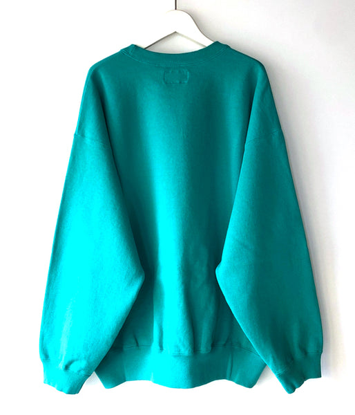 DESCENDANT/PE CREW NECK (TEAL)