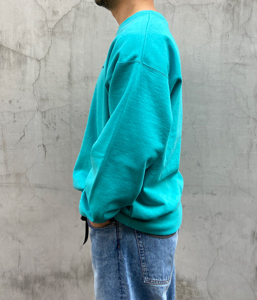 DESCENDANT/PE CREW NECK (TEAL)